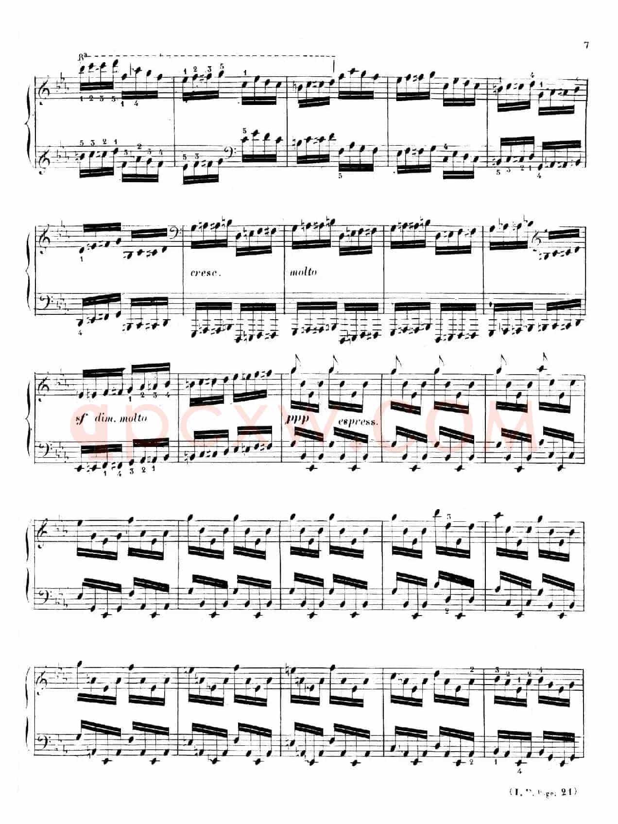3 Grandes Etudes Op.76 No.3(3首华丽练习曲·3)