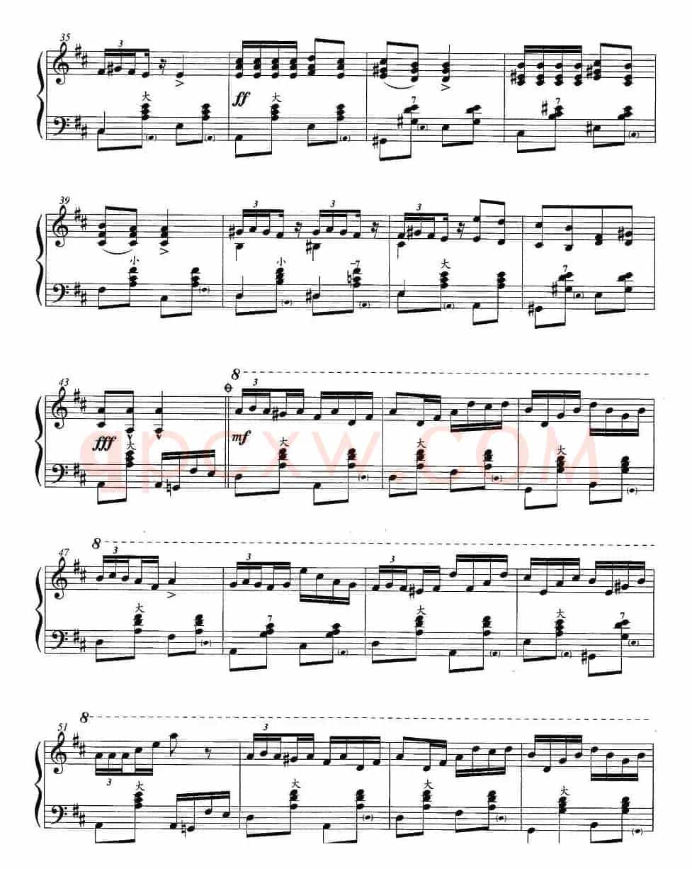 手风琴考级第六级：4、乐曲（幻想波尔卡舞曲）
