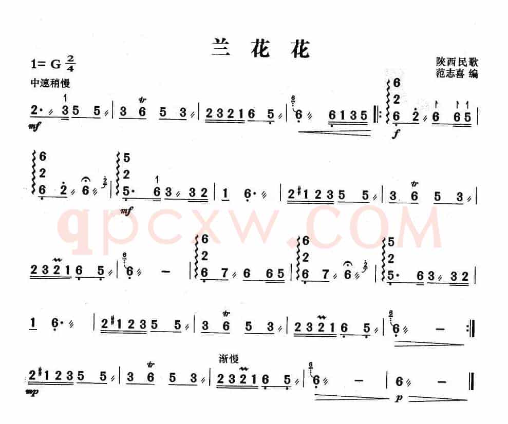 兰花花