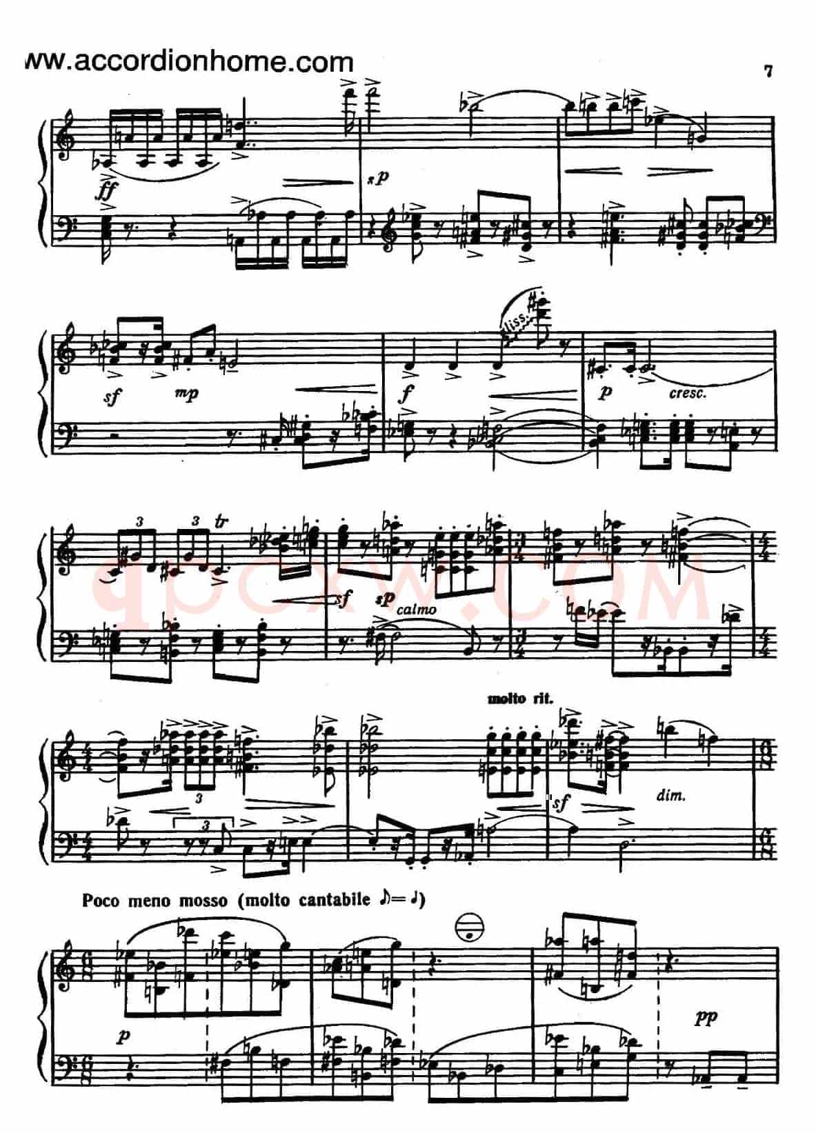 Sonate No.3(奏鸣曲三号)(第一乐章)