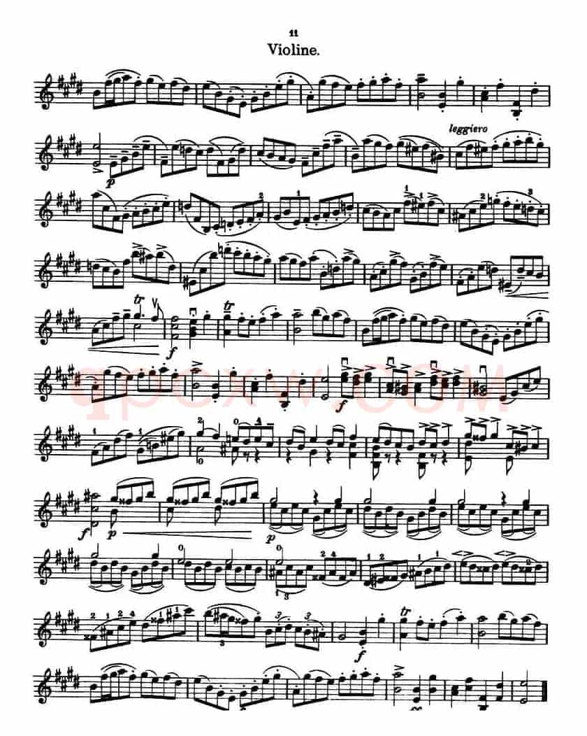 Gavotte（加沃特舞曲）