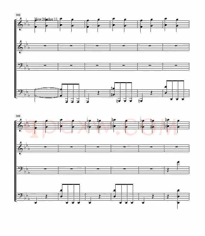 命运交响曲（四手联弹）