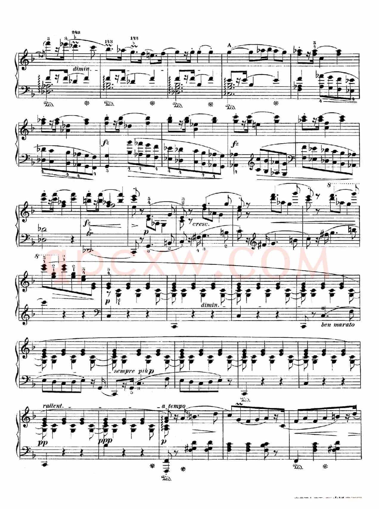 Rondo A La Mazurka Op.5(F大调玛祖卡舞曲型回旋曲)