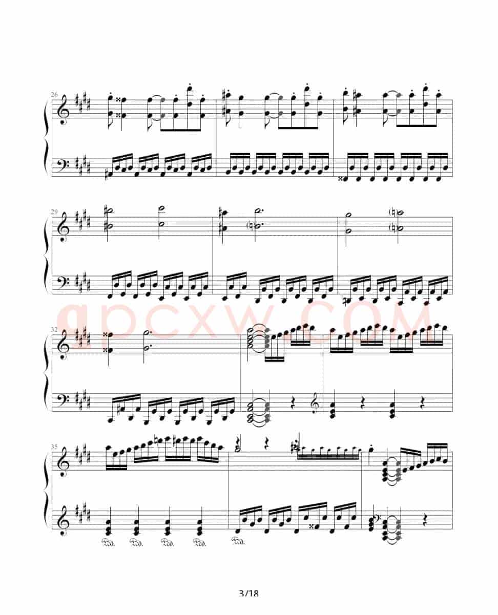月光奏鸣曲（贝多芬《月光》第三乐章）
