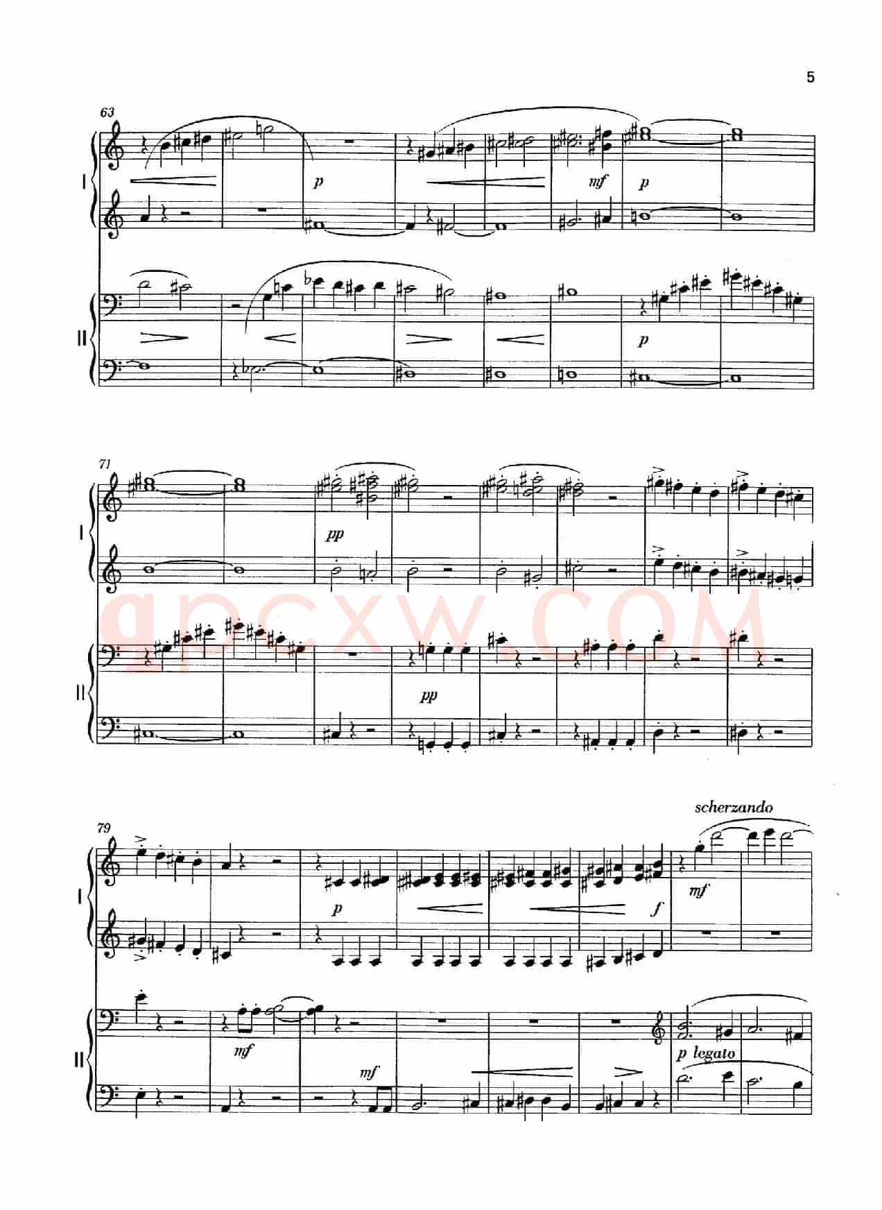 Vier Bagatellen Op.70(4首小品·Ⅰ·四手联弹)