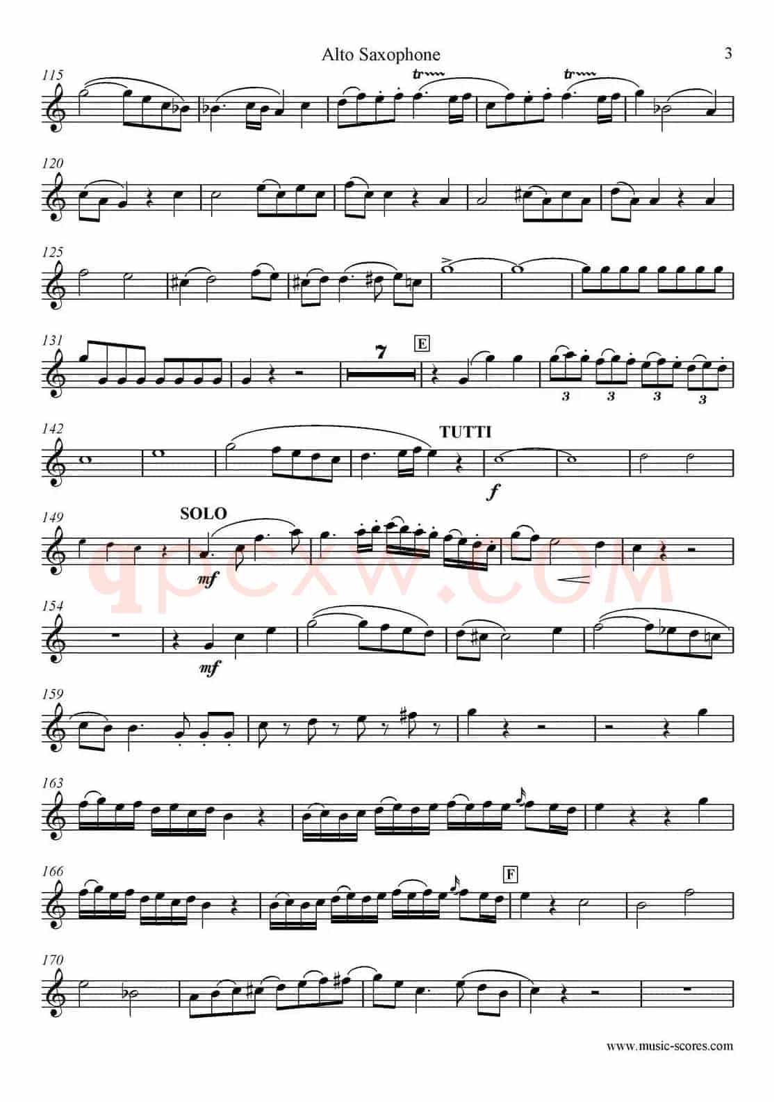 Mozart：Concerto KV495 No.4-1st（中音萨克斯）