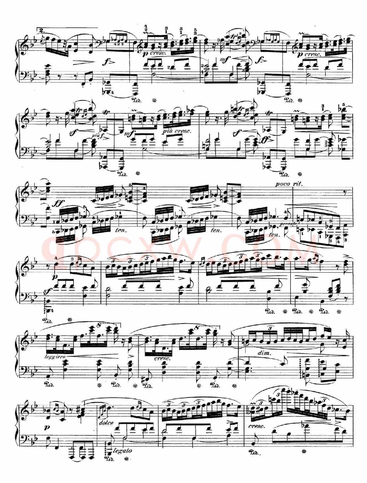 Trois Polonaises Op.71(3首波兰舞曲 No.2)