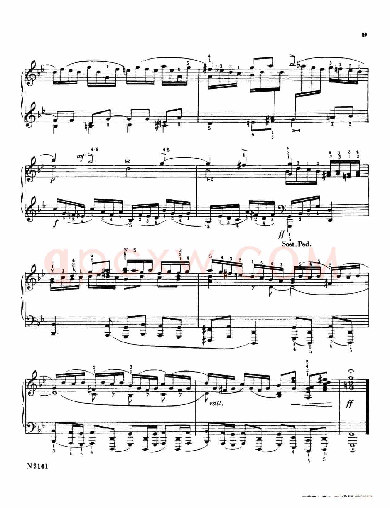 Fugue in g Minor BWV 578(g小调赋格·Briskier改编钢琴独奏版)
