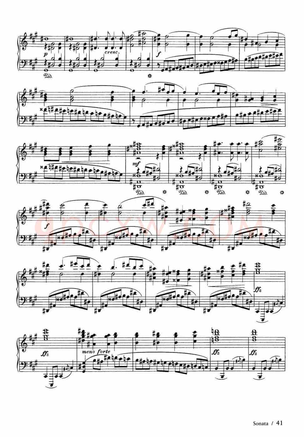 Piano Sonata in F Maj Op·12 （F大调钢琴奏鸣曲·第一乐章）