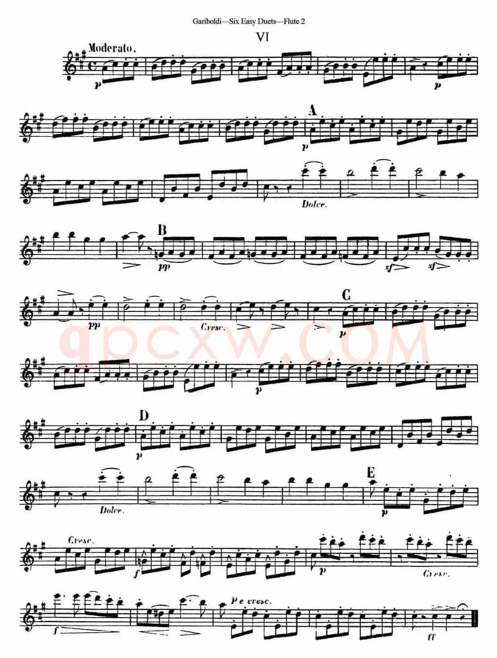 六首简易二重奏作品145号