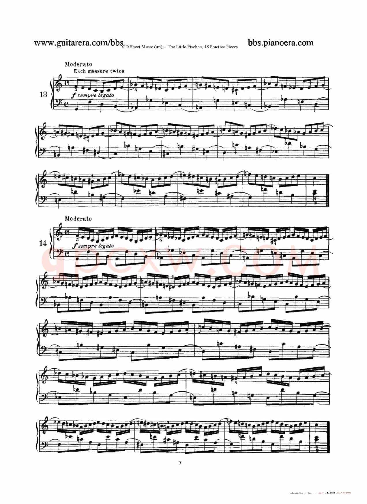 48 Practice Pieces(四十八首钢琴练习曲)