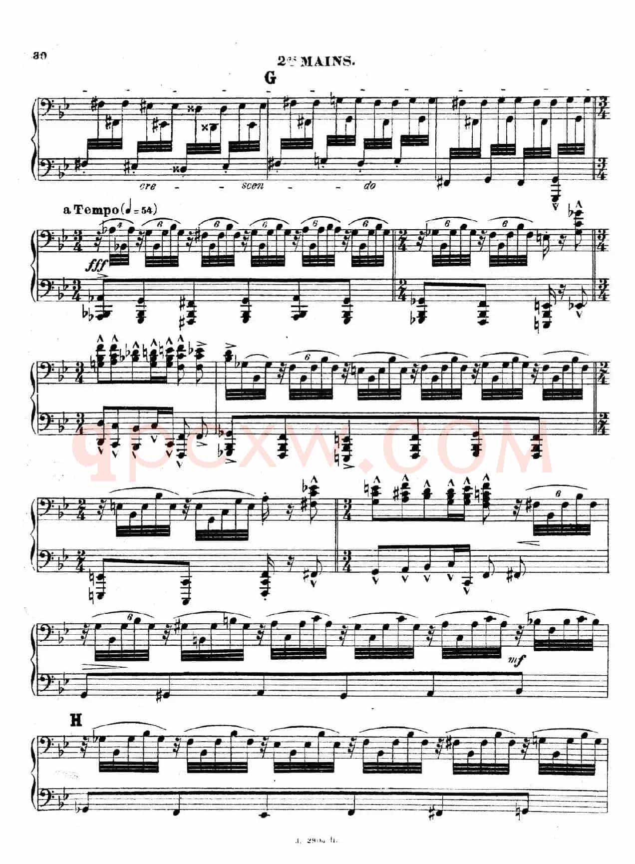 Symphony on a French Mountain Air Op.25(法国山歌交响曲·双钢琴·Ⅱ)