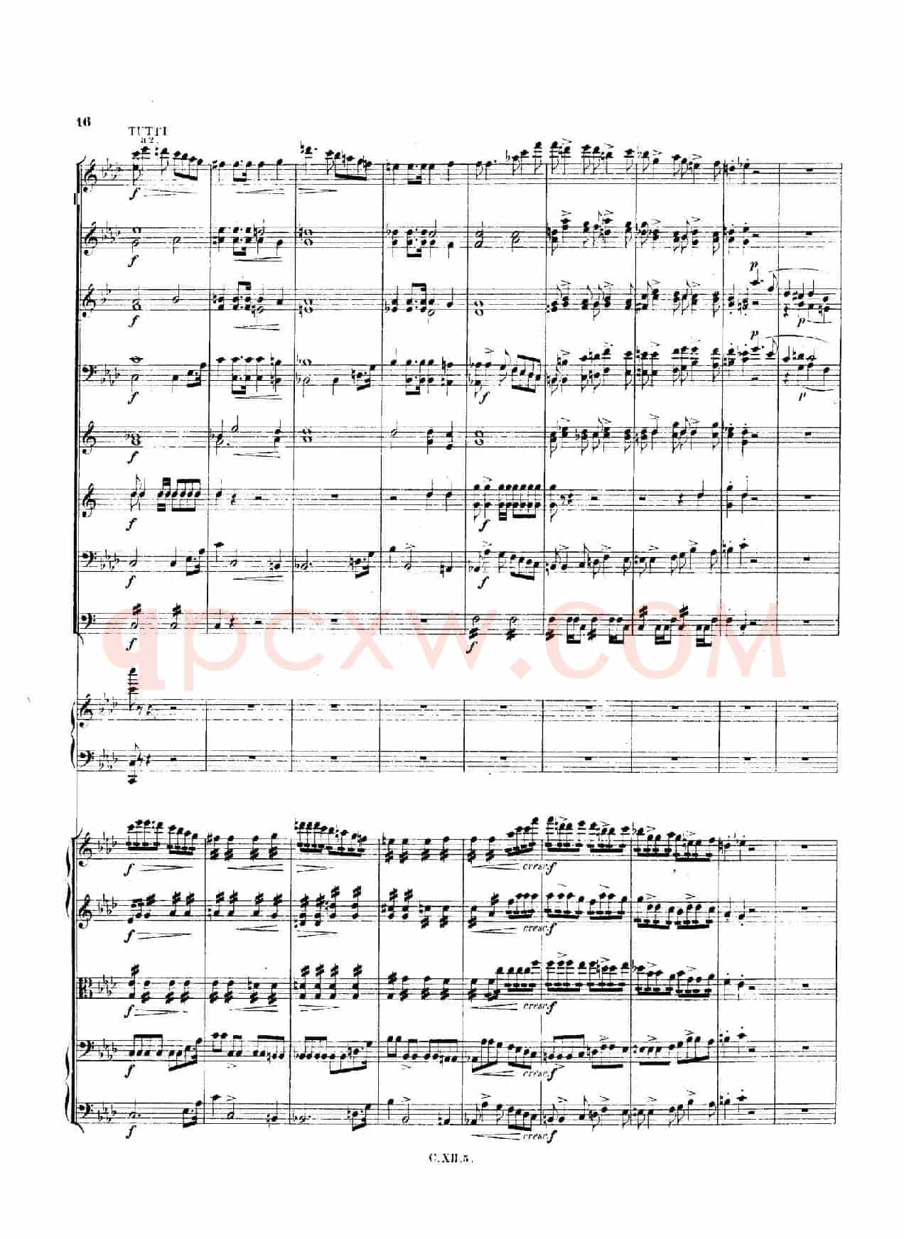 Piano Concerto No.2 in f Minor Op.21(f小调第二钢琴协奏曲·总谱)