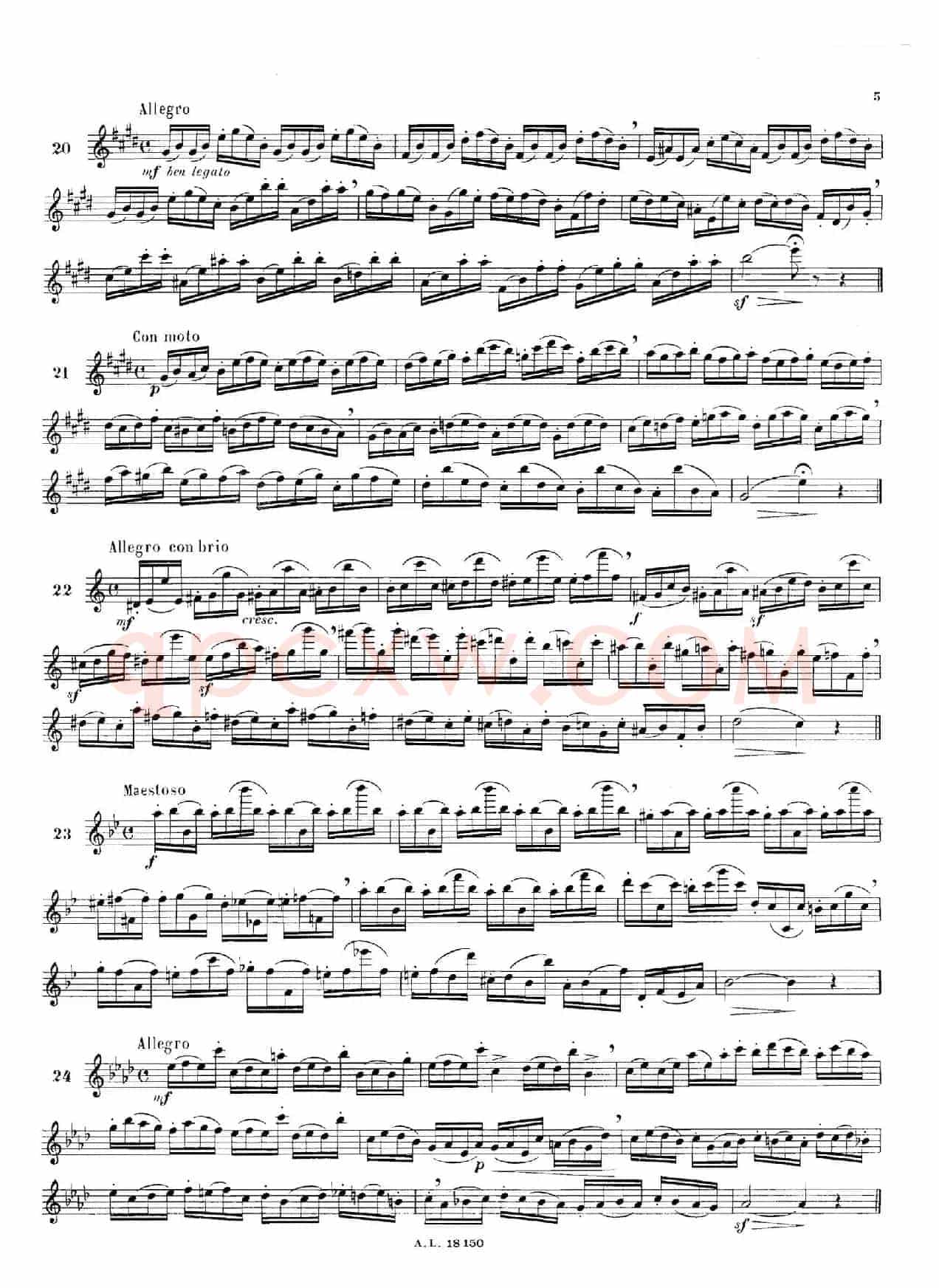 简易练习曲100首