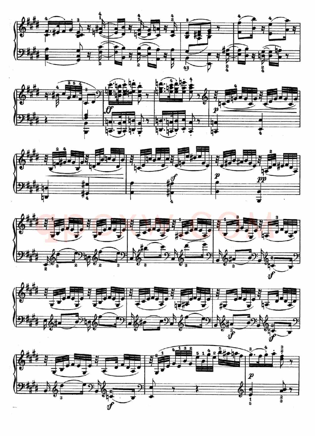 Piano Sonata in C Op.2 No.3(C大调第三钢琴奏鸣曲)