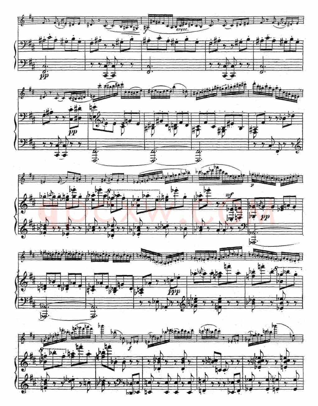 Symphonie Espagnole Op.21，No.5（西班牙交响曲）（小提琴+钢琴伴奏）