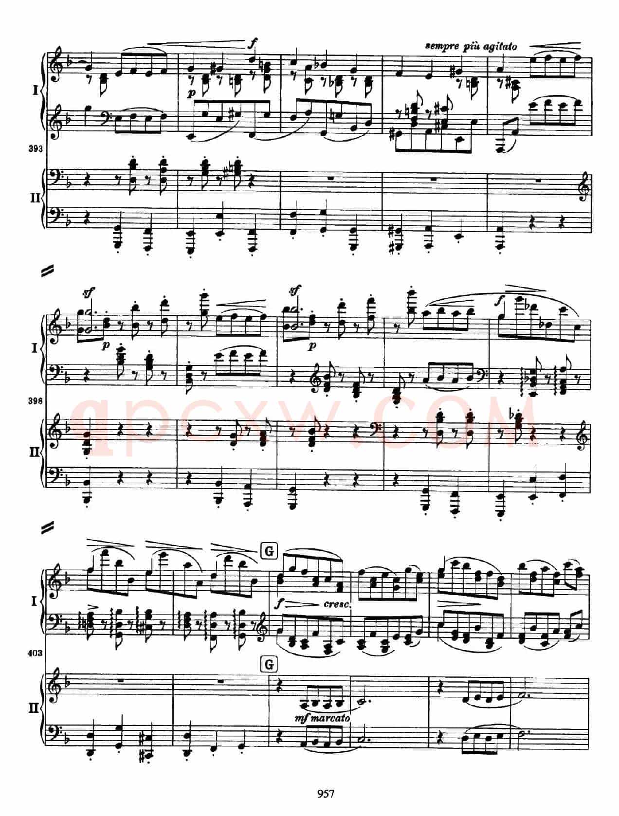 降B大调第二钢琴协奏曲（P51——60）