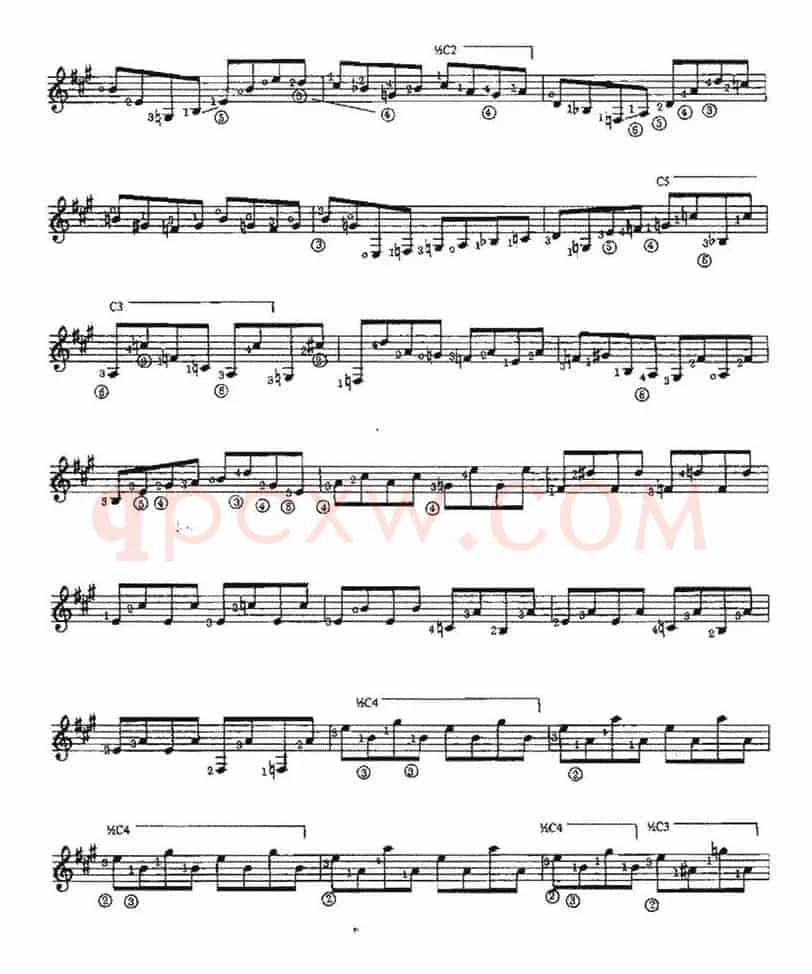 Estudio(for Op.38no.22)(古典吉他)