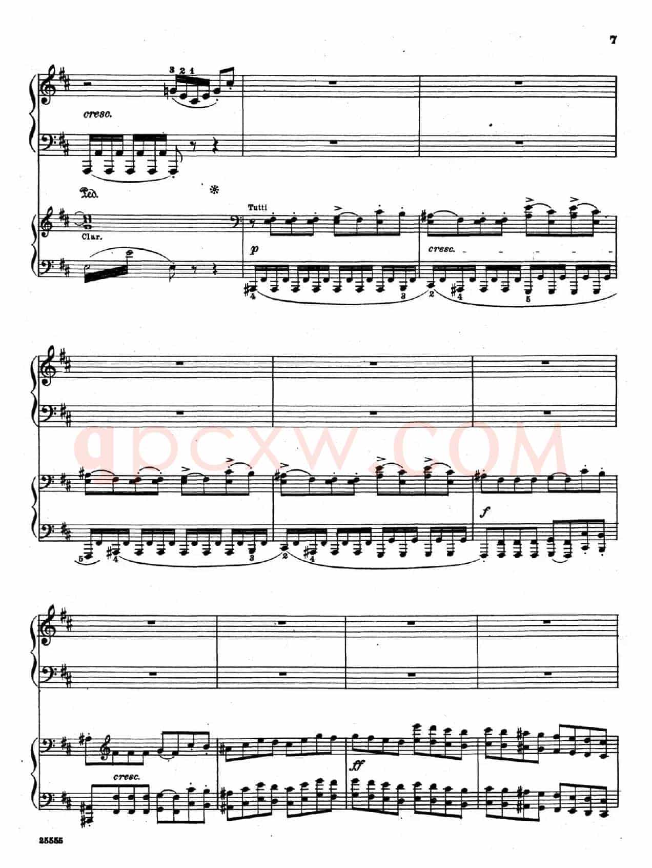 Capriccio Brillante in B Major Op.22(B大调华丽随想曲·双钢琴)