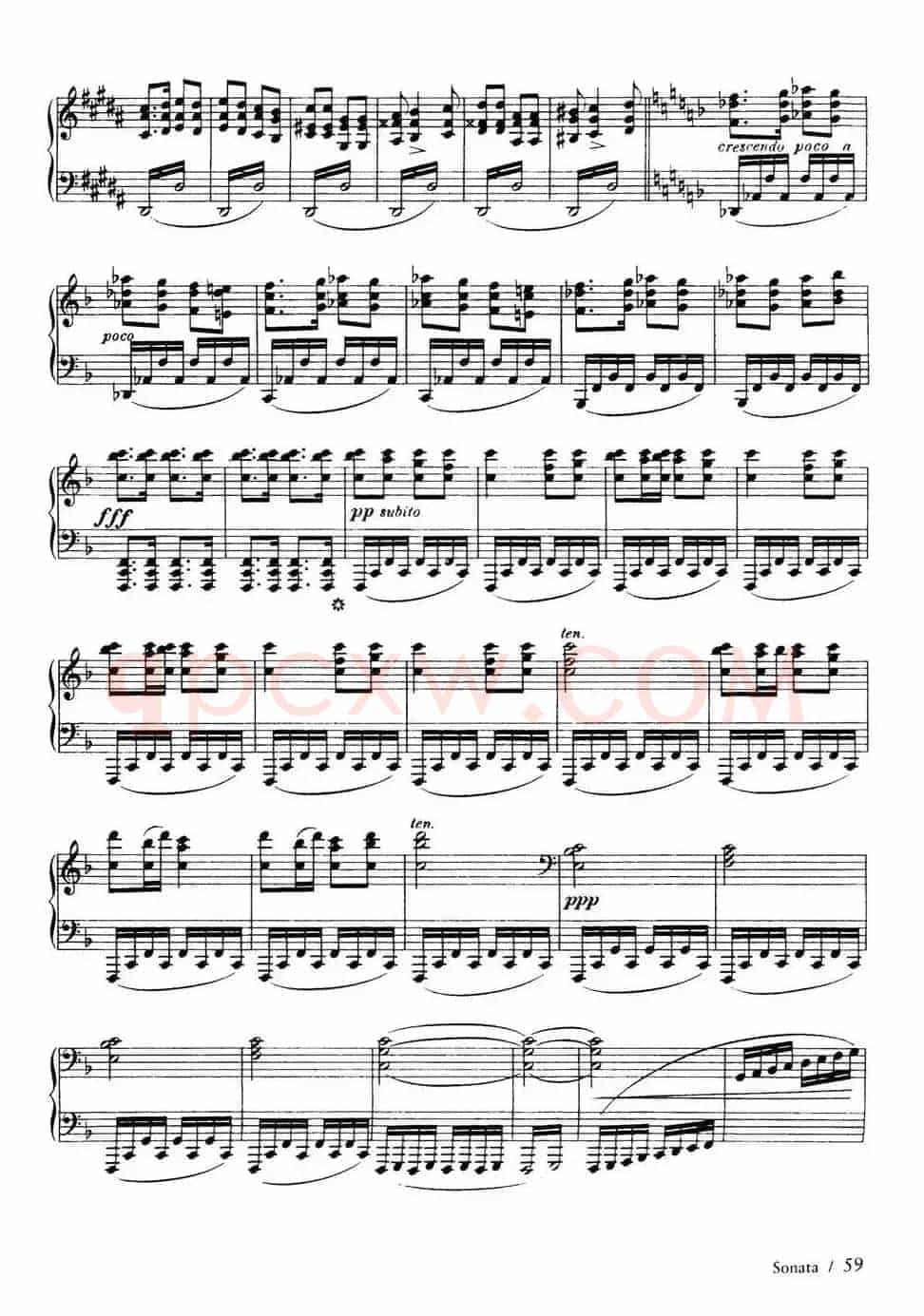 Piano Sonata in F Maj Op·12(F大调钢琴奏鸣曲·第三乐章)