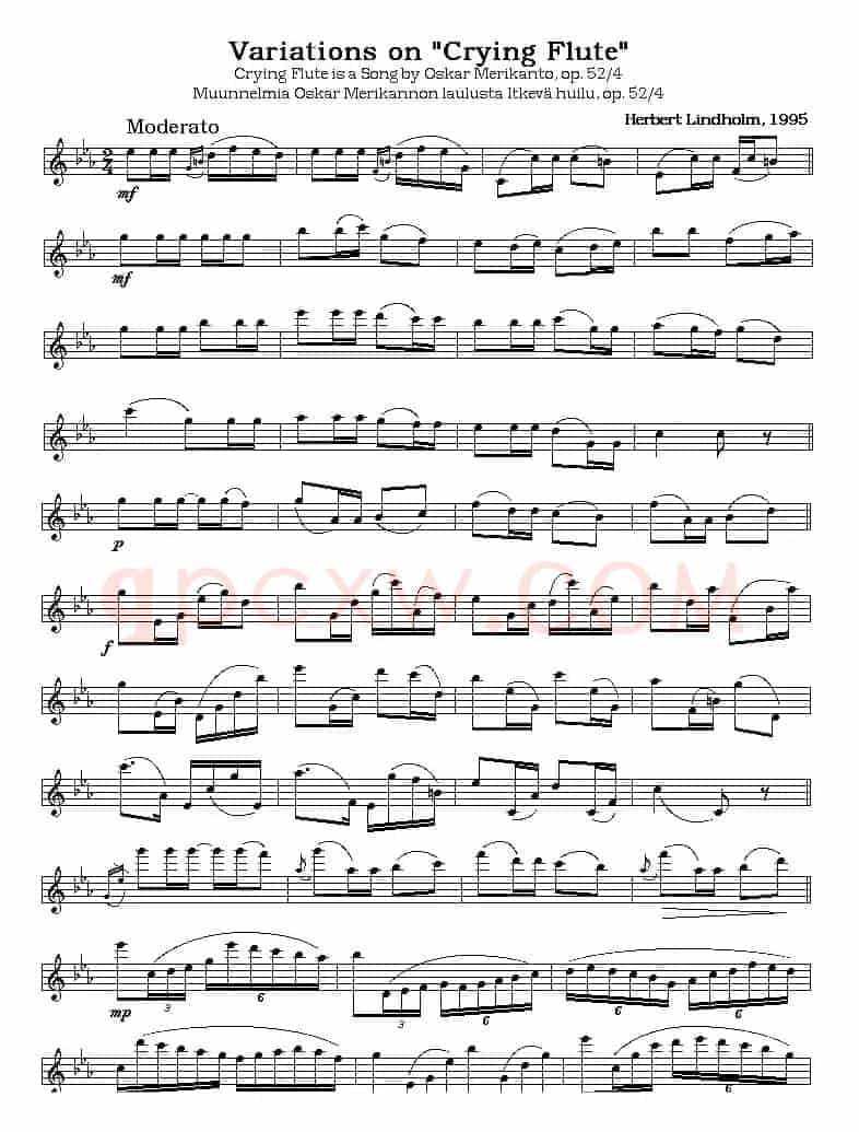 crying flute