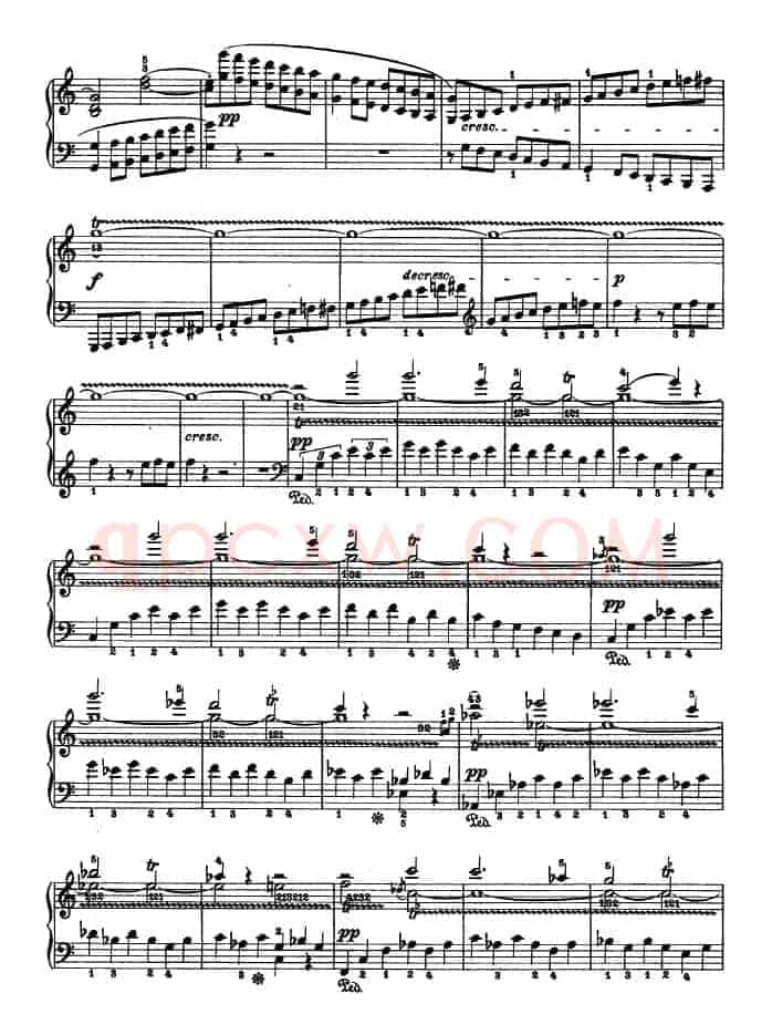 SONATE OP.53（第二十一钢琴奏鸣曲）