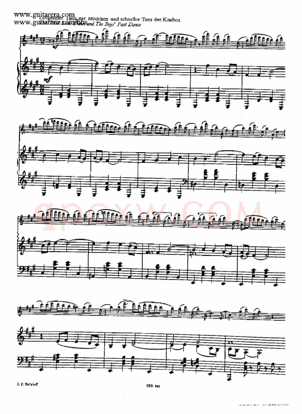 波罗维茨舞曲 (根据歌剧《伊戈尔王子》同名女声合唱改编)