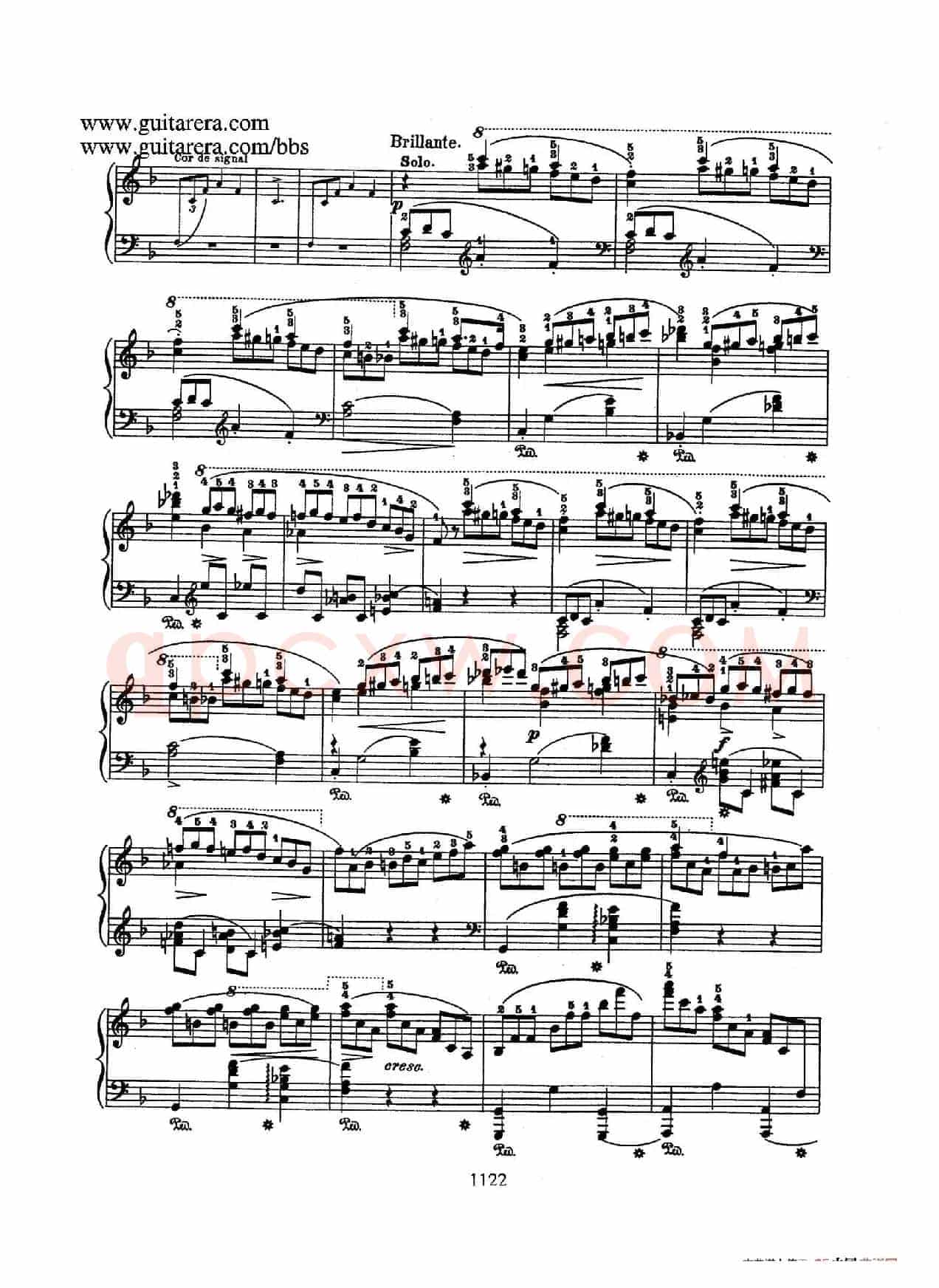 Piano Concerto No.2 in f Minor Op.21(f小调第二钢琴协奏曲·钢琴独奏版)