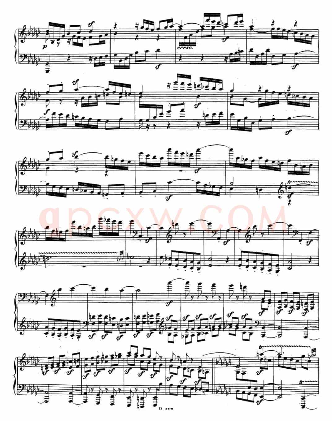 贝多芬钢琴奏鸣曲29 钢琴（锥子键琴）降B大调 Op.106 B-flat major