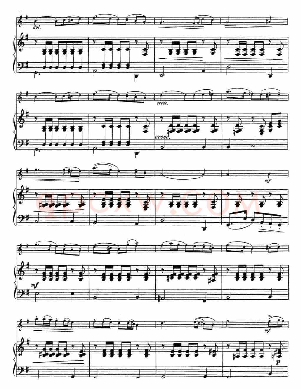 25首小提琴曲合集：Polonaise.（SIEGFRIED JACOBY. Op.70，No.1）（小提琴+钢琴伴奏）