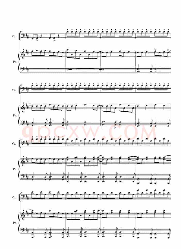 LOVE STORY MEETS VIVA LA VIDA（大提琴+钢琴）