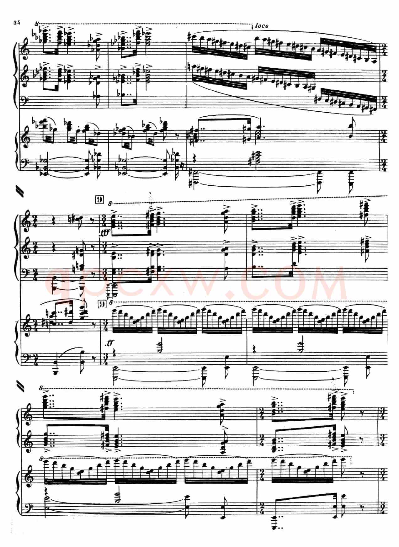 Piano Concerto in c-sharp Minor(升c小调钢琴协奏曲·第二乐章)