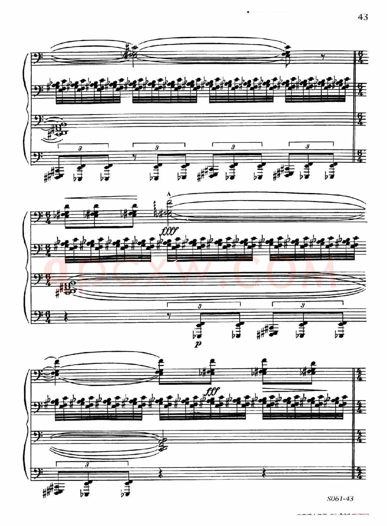 Poems of 1917 Op.41(1917之诗 8. 战争)