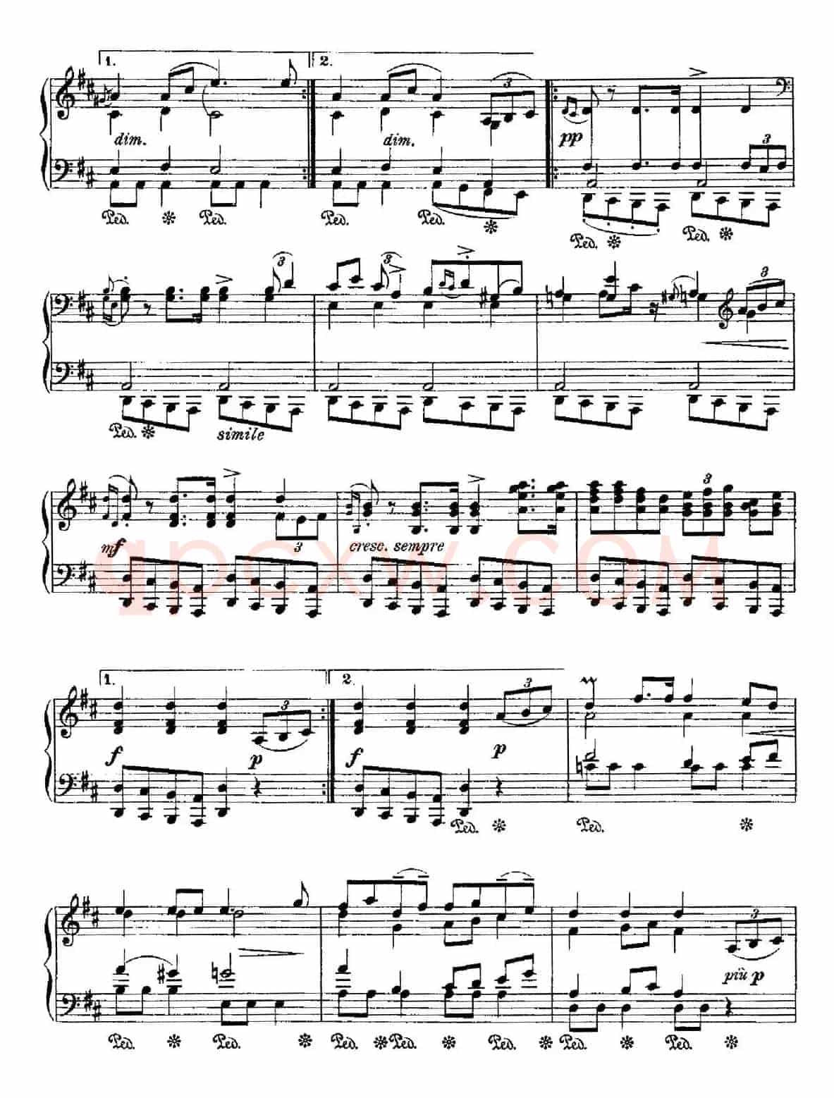 斯拉特舞曲（Slatter Op.72）（Ⅲ）