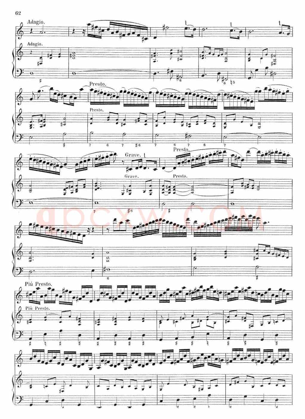 Biber Violin Sonata VII（小提琴+钢琴伴奏）