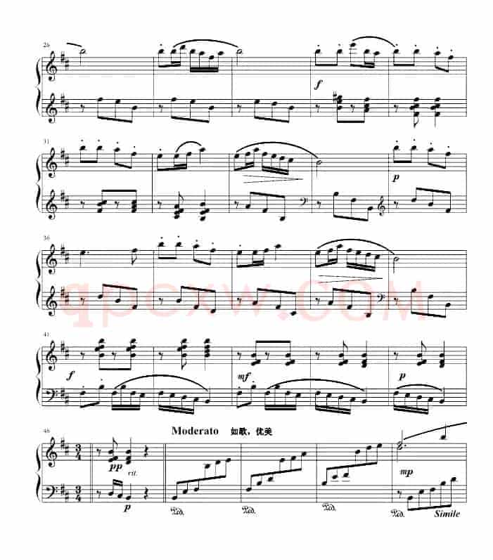 花儿与少年（Rorger制谱版）