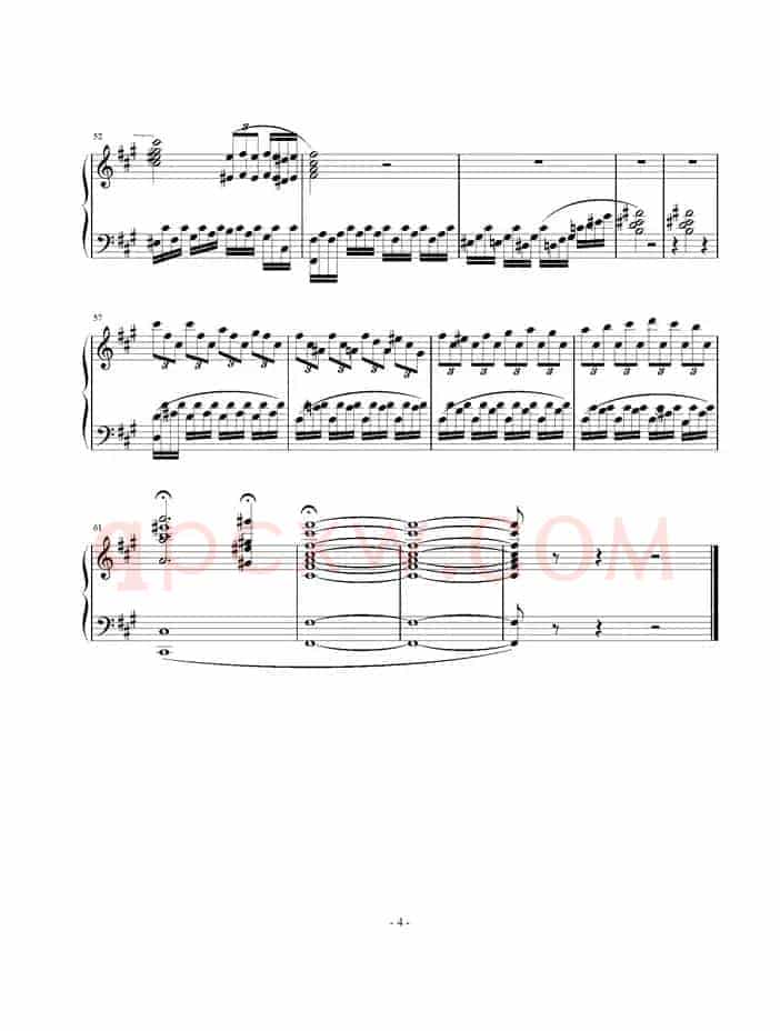 托卡塔组曲：2、（#f小调）末日的审判 