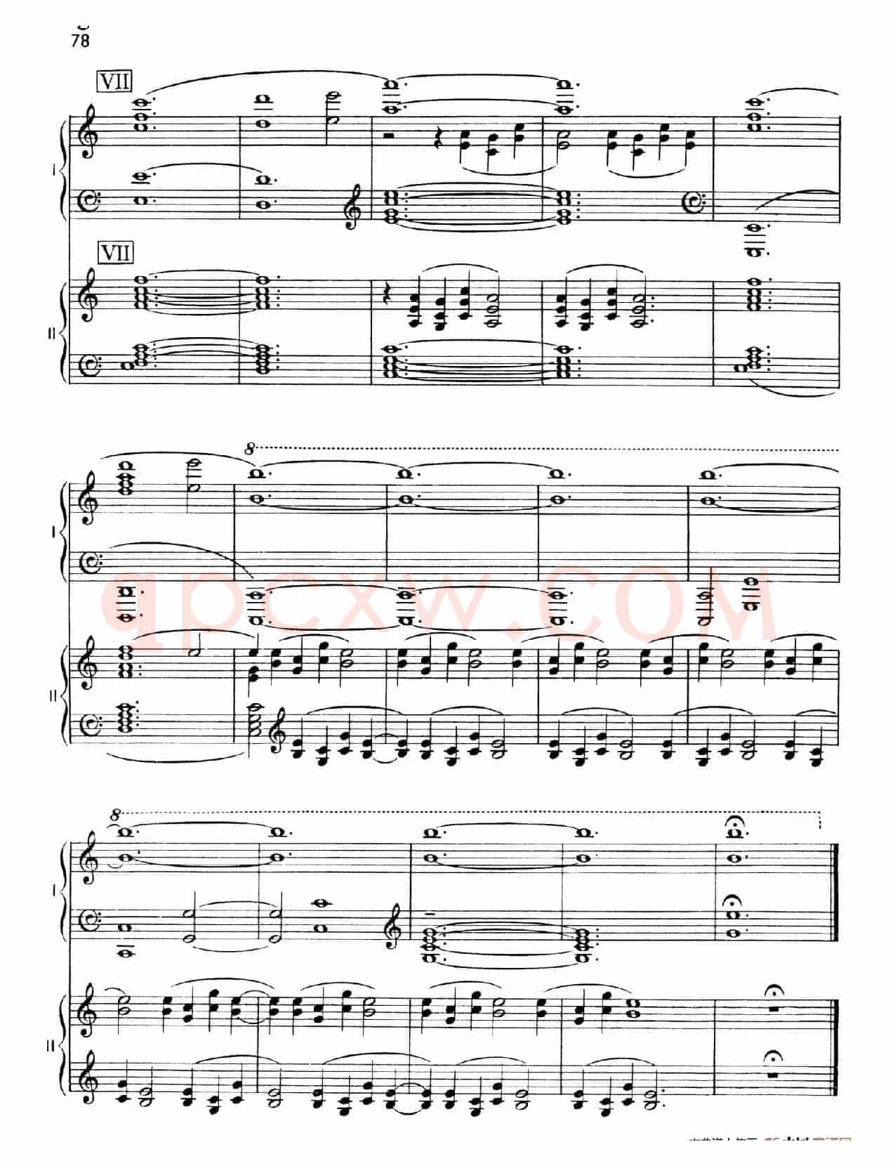 The Planets Op.32(双钢琴)(行星·第五乐章 土星—老年使者)