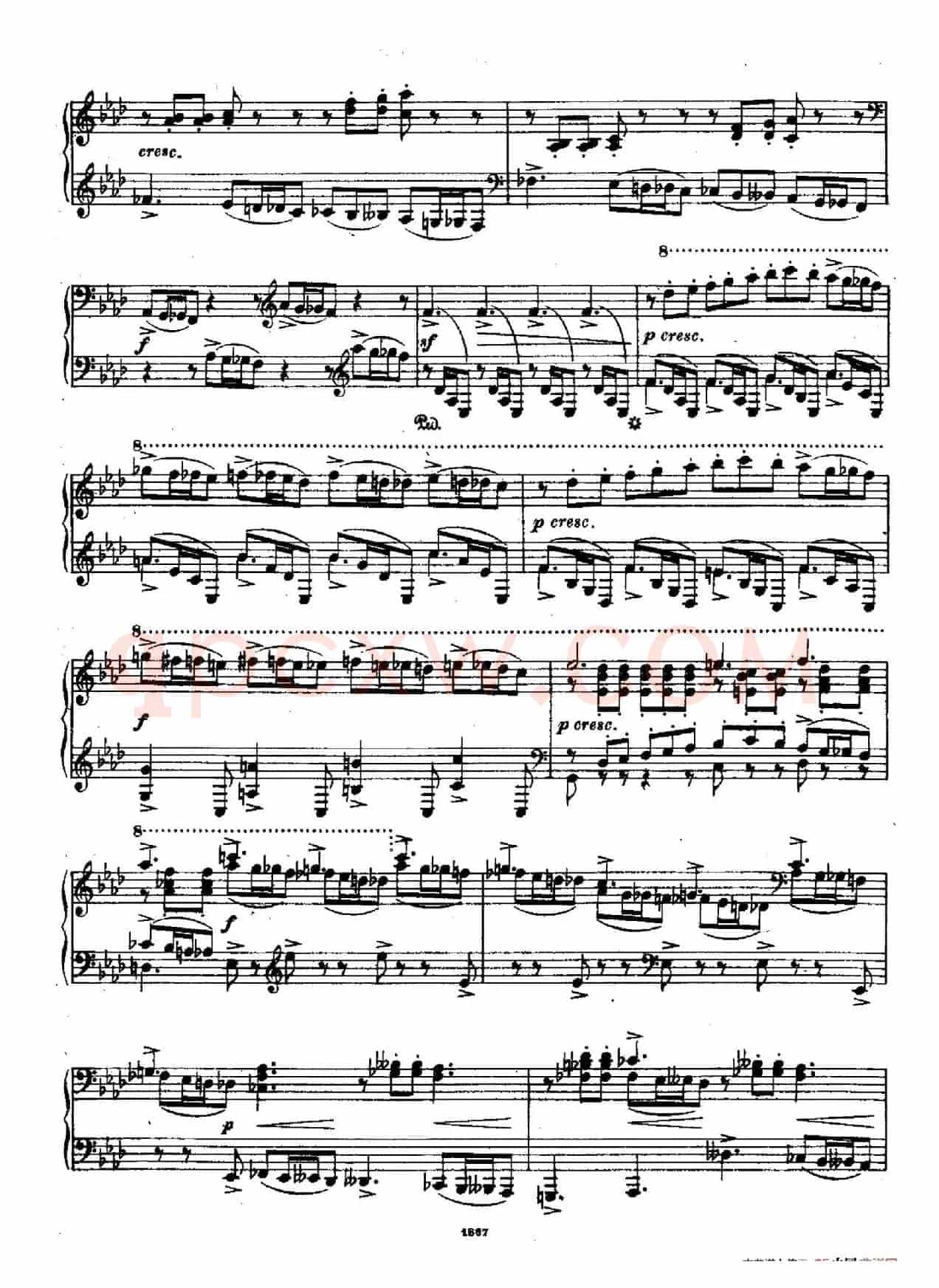 Scherzo in A-flat Major(降A大调谐谑曲)