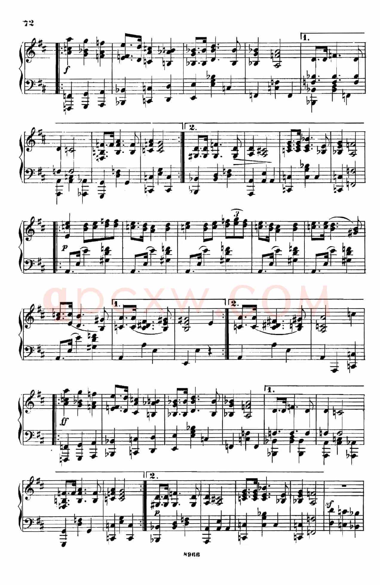 舞会 Le Bal Op.14（No.8）