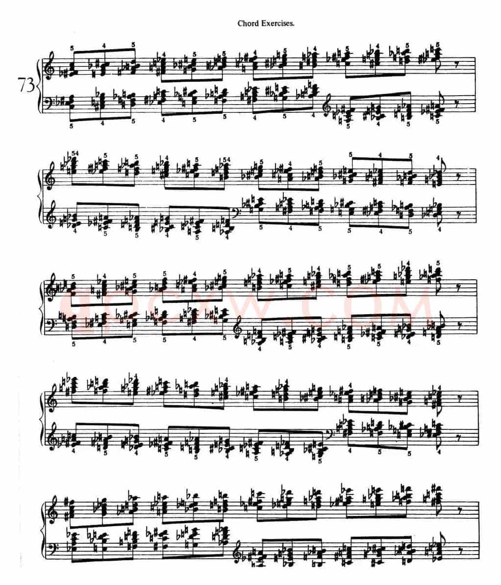 Technical Exercises S.146(李斯特钢琴技巧练习 BOOK Ⅷ)