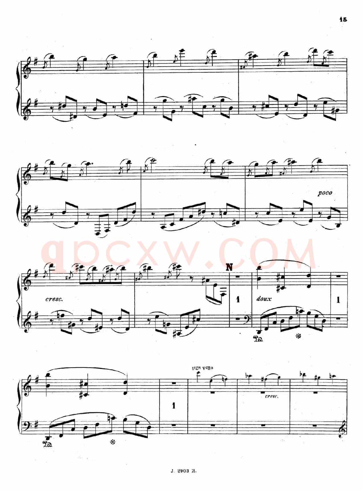 Symphony on a French Mountain Air Op.25(法国山歌交响曲·钢琴独奏·Ⅰ)