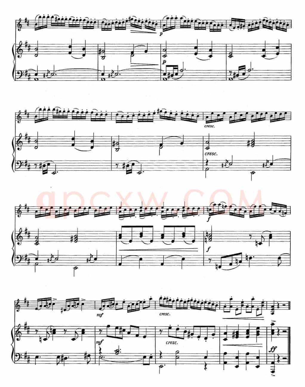 铃木小提琴教材第四册（Suzuki Violin School VOLUME 4）（小提琴+钢琴伴奏）