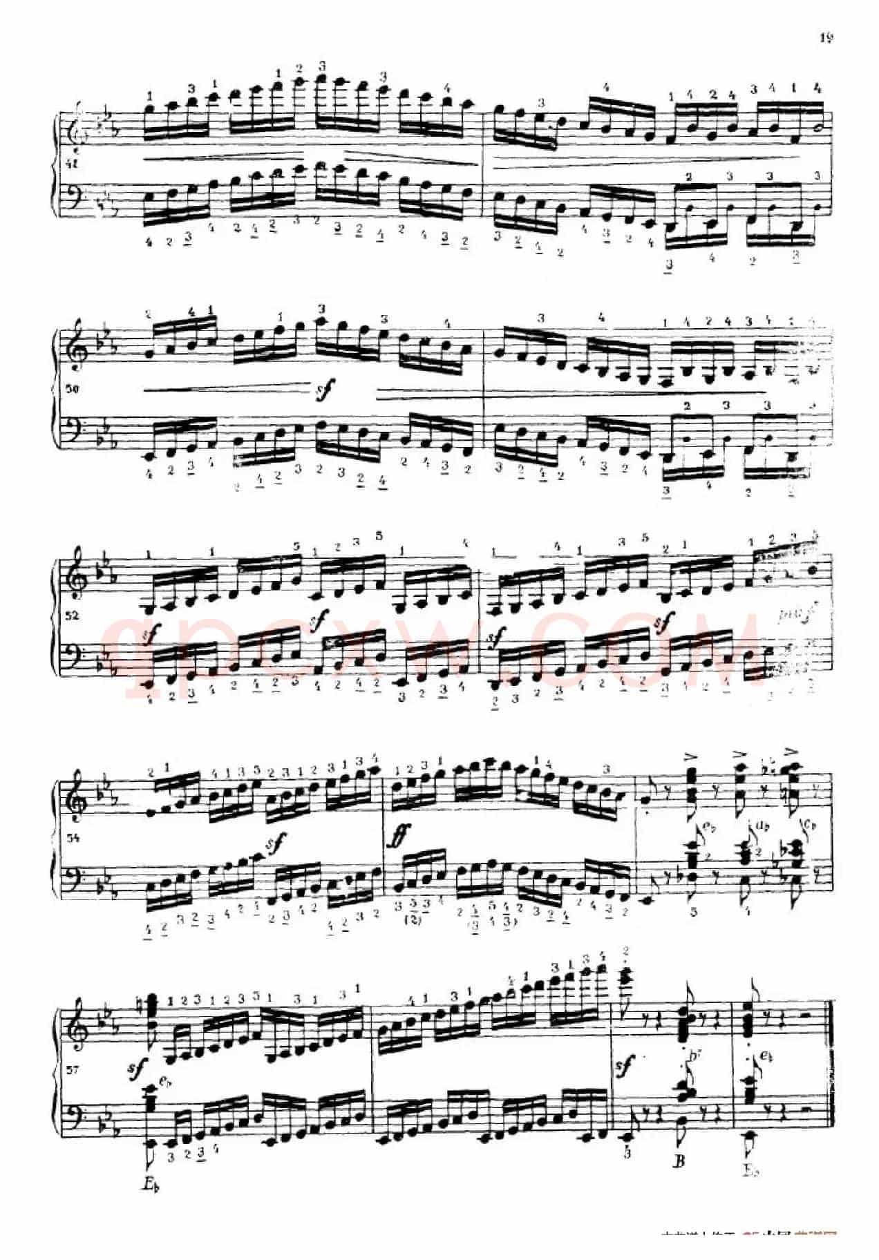 《车尔尼手风琴练习曲集》第Ⅳ册（第3——5首）
