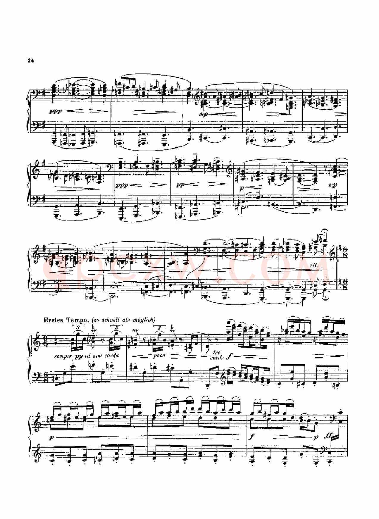 Six Intermezzi Op.45（6首间奏曲·4）
