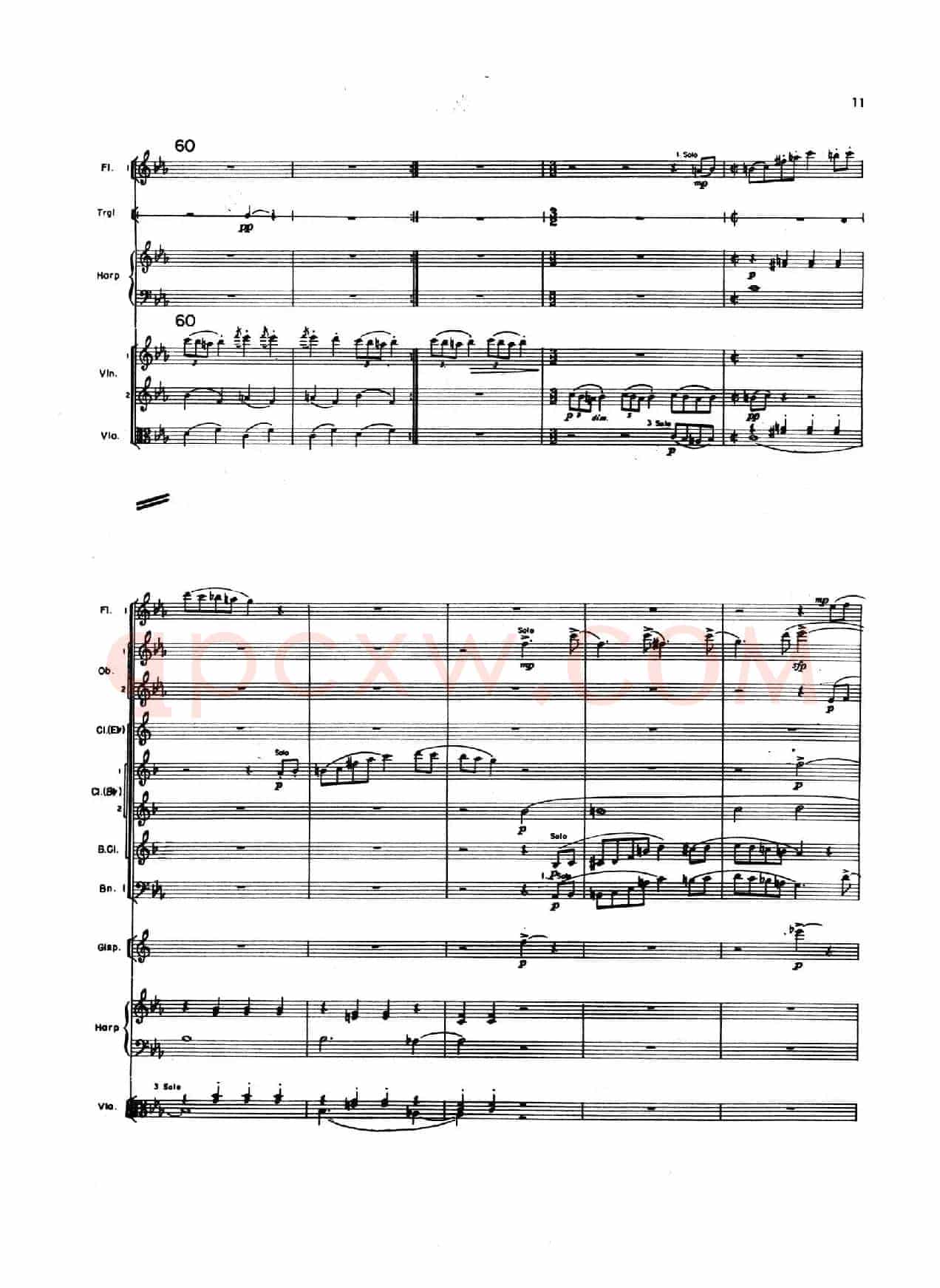 OVERTURE TO CANDIDE(《坎迪德》序曲)(交响乐总谱)
