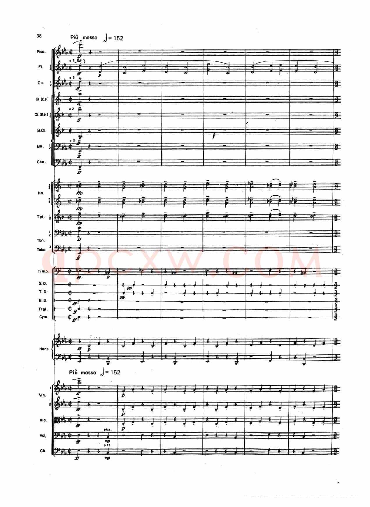 OVERTURE TO CANDIDE(《坎迪德》序曲)(交响乐总谱)