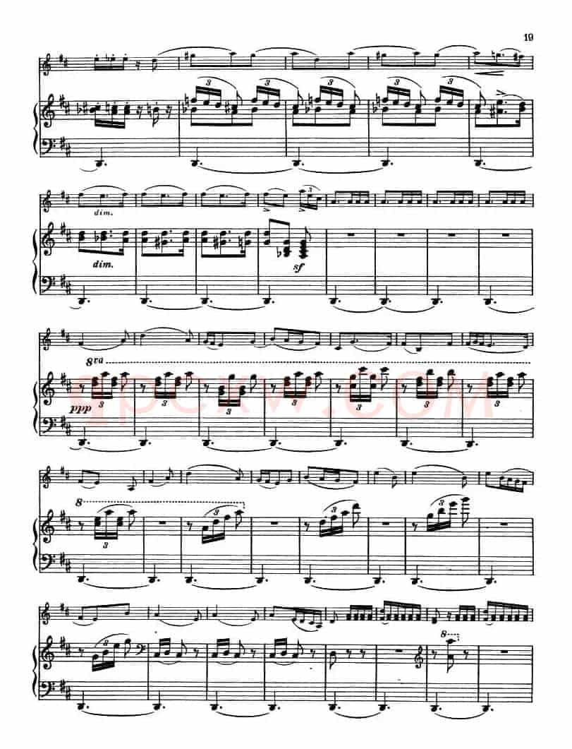 DANSE DES SYLPHES（死亡之舞）（小提琴+钢琴伴奏）