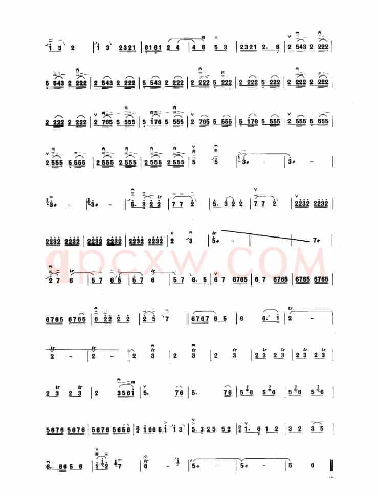 山乡节日（板胡曲集第九级）