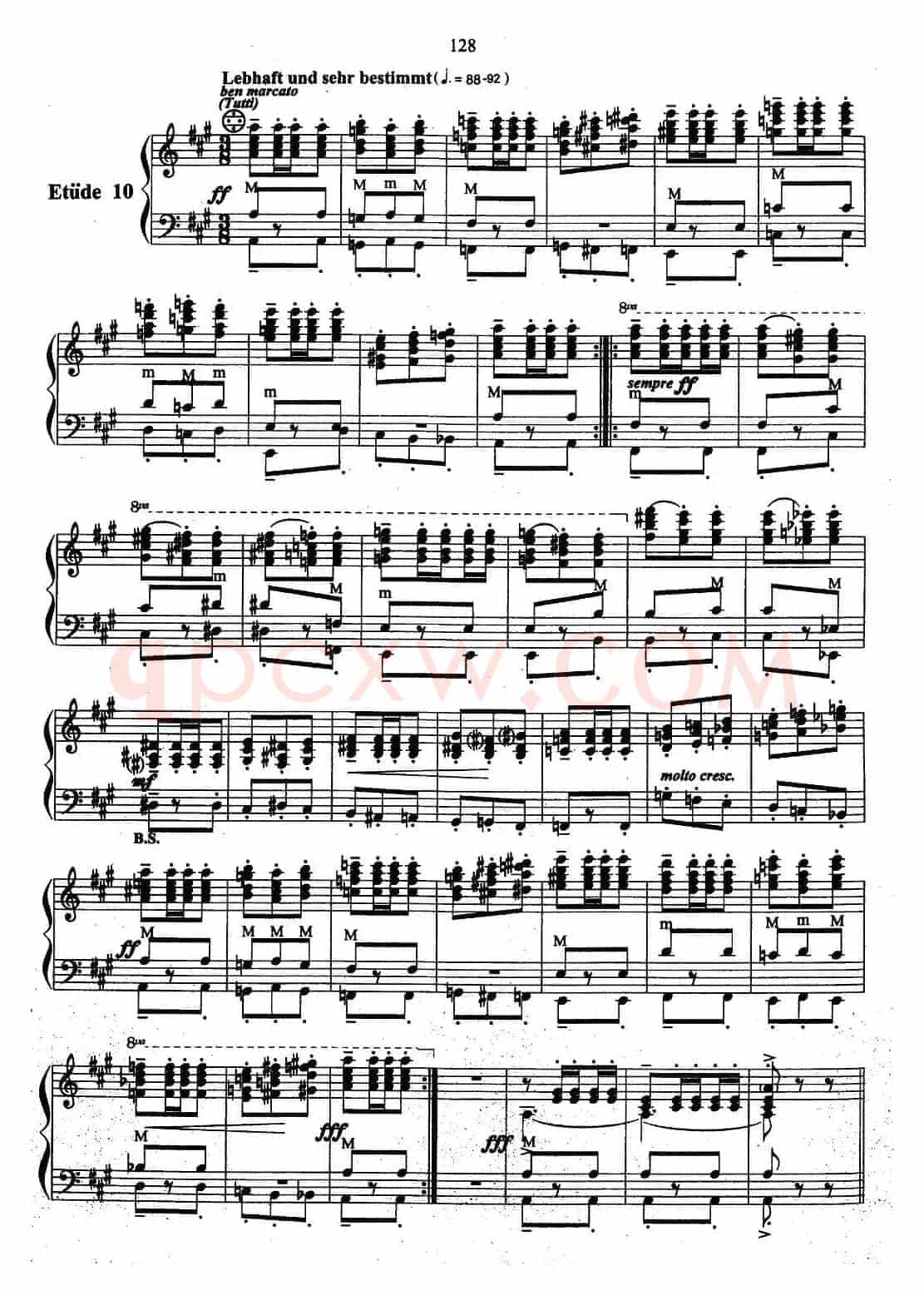 帕格尼尼主题音乐会练习曲（6—10）